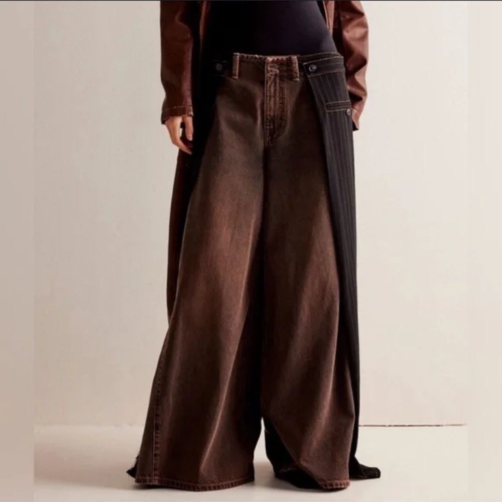 SOLD ON DEPOP Free People We The Free Gwyneth Jeans Size 26 NWT